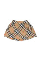 jupe-casual-beige-avec-vintage-check