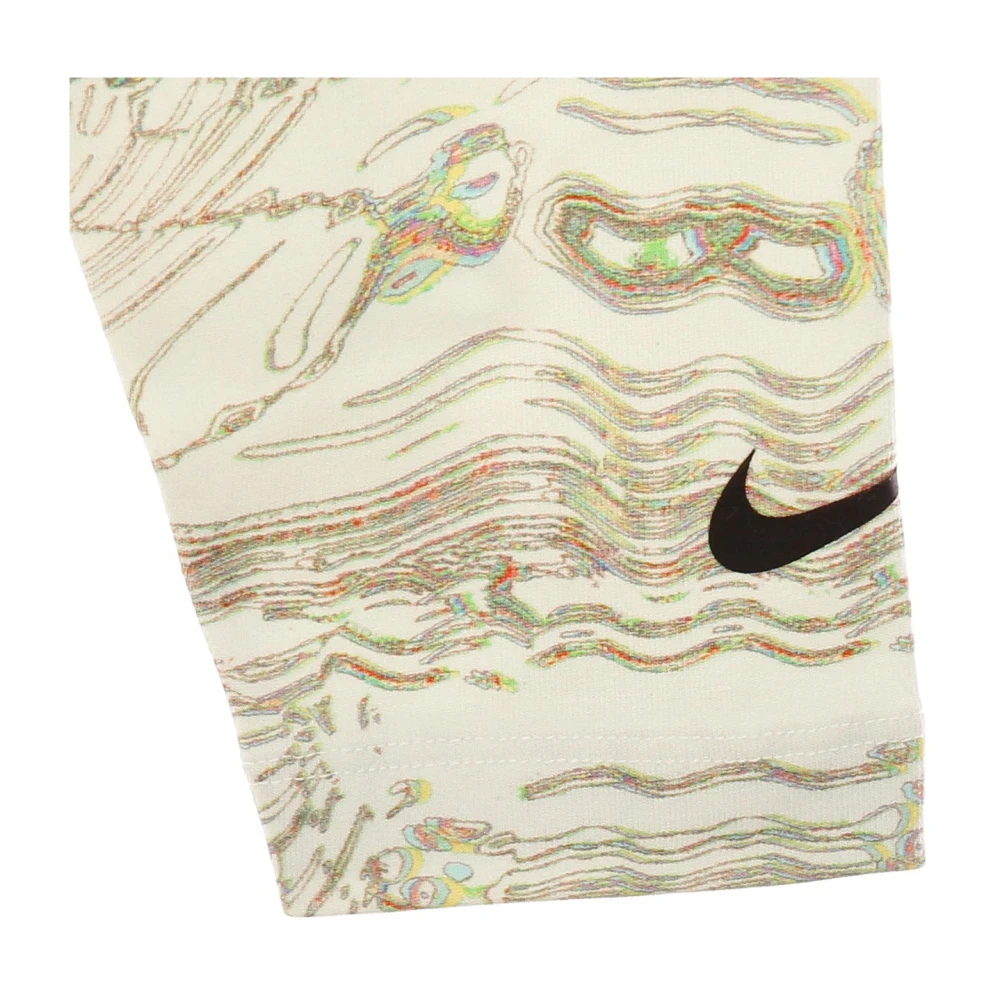 Nike All Over Print Leggings Hoge Taille White Dames
