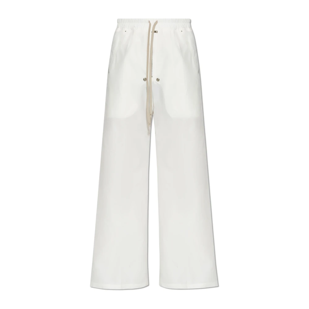 Rick Owens Belas Pants White Unisex