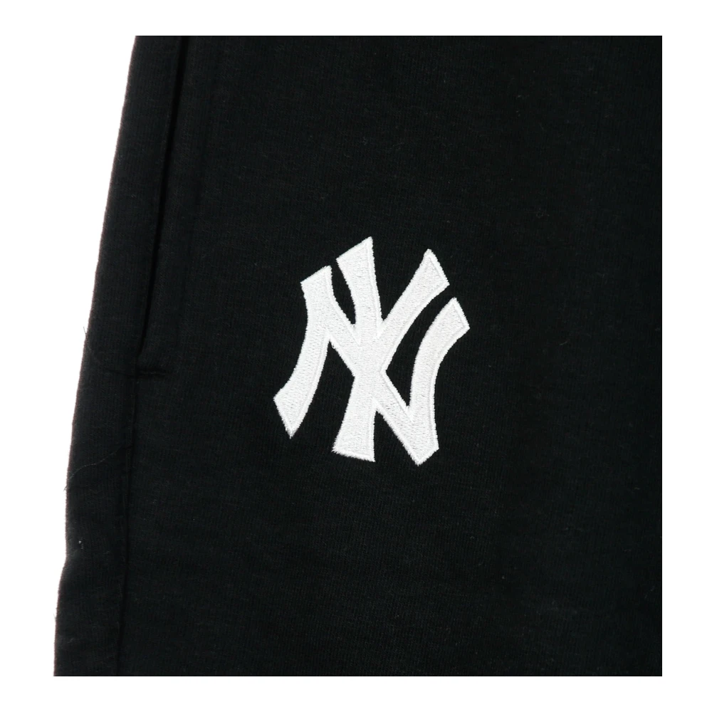 new era MLB Logo Jogger Trainingsbroek Zwart Black Heren