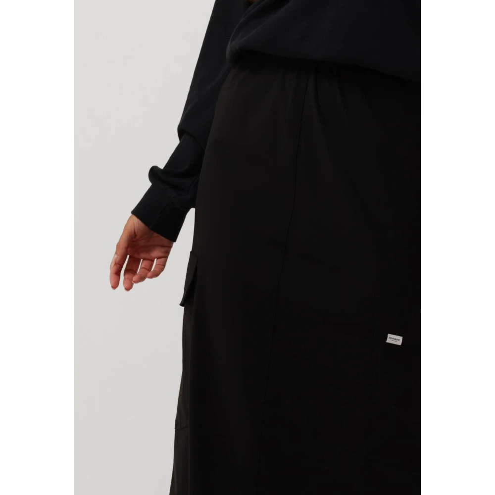 Penn&Ink N.Y Bruine Maxi Rok 540 Brown Dames