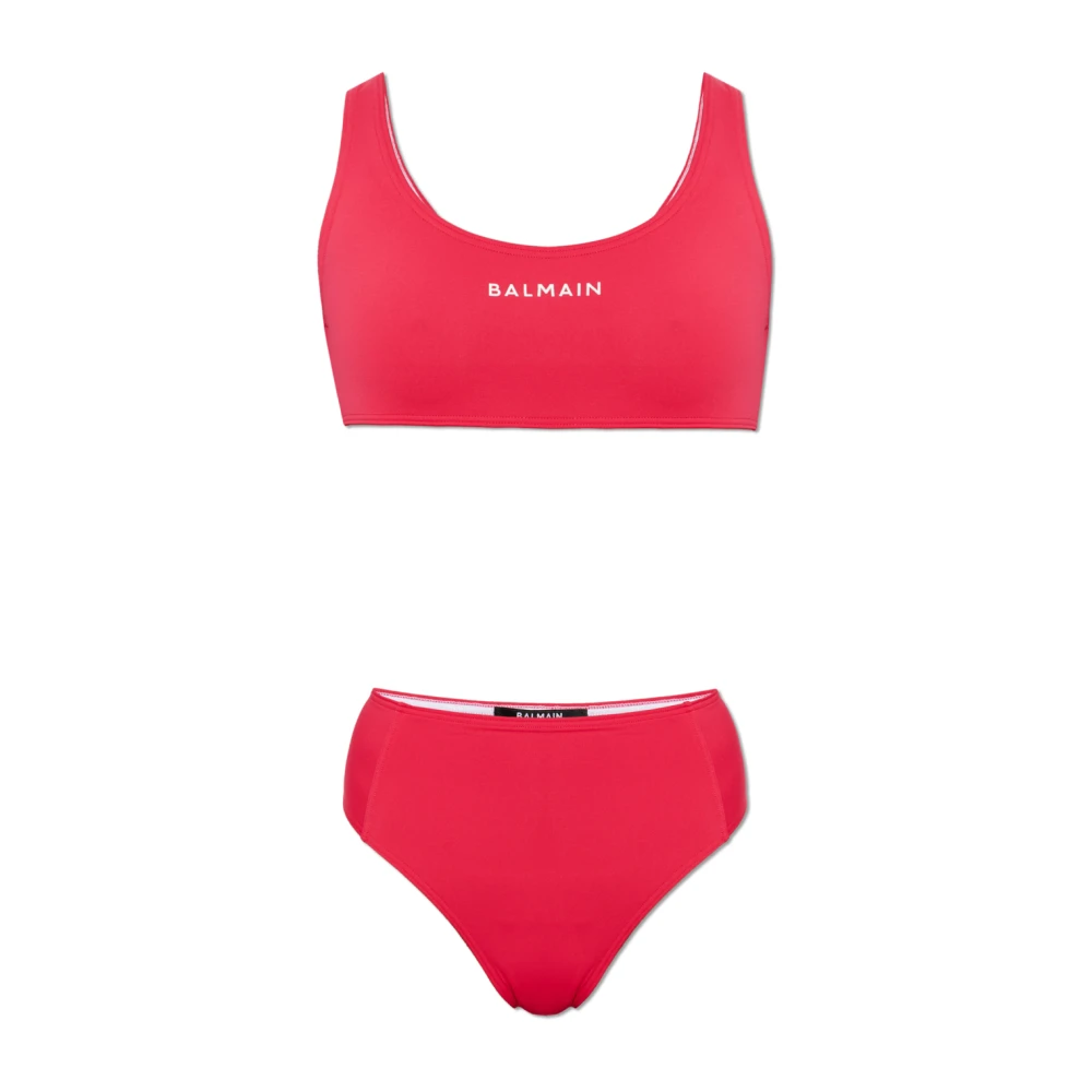 Balmain Donna Rosa - Costume Da Bagno Due Pezzi - Swimwear - 2XS