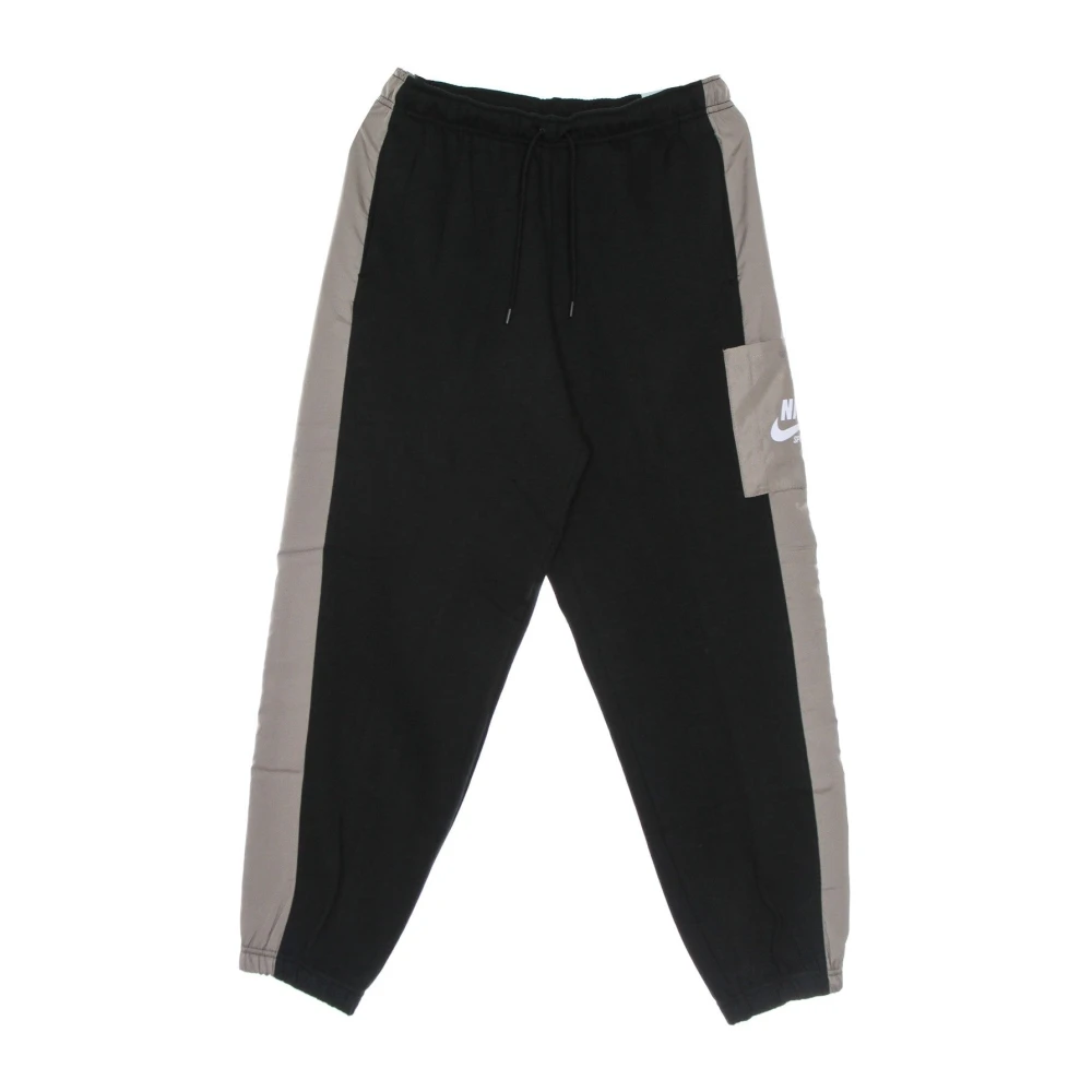 Nike Zwarte Fleece Trainingspak Jogger Broek Black Dames