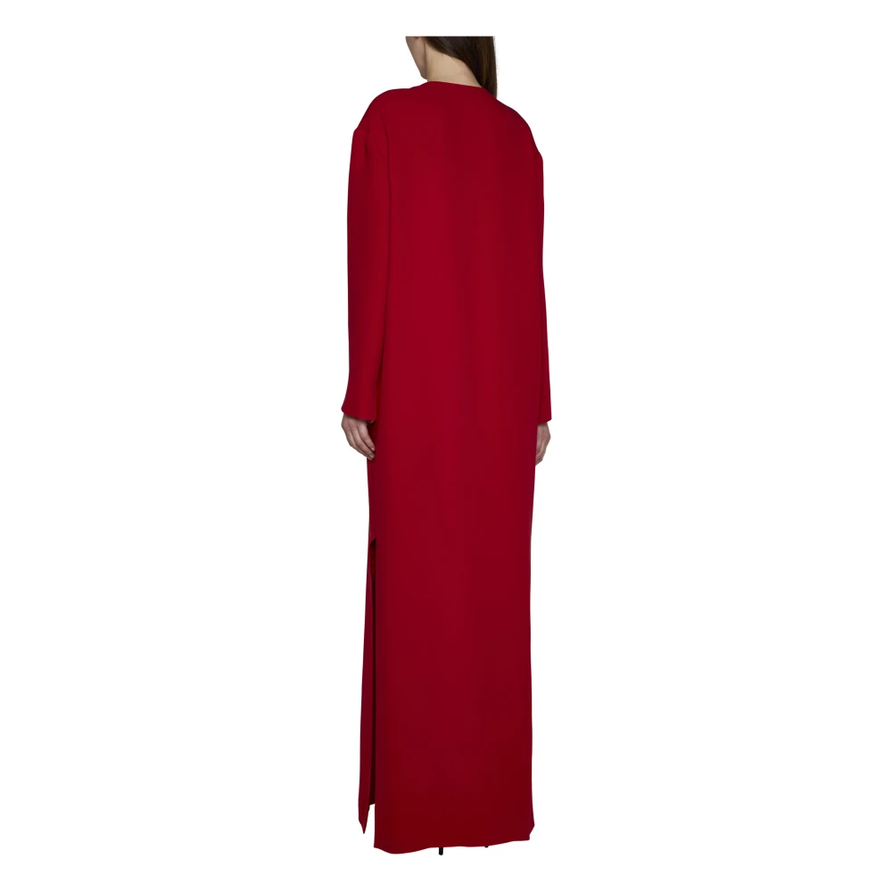 Valentino Rode Elegante Jurken Red Dames