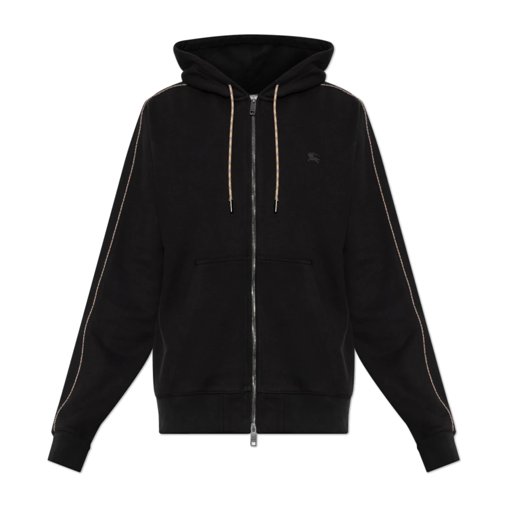 Burberry Men's Black Scott Sweatshirt - Zip-Throughs - Xl - Sweatshirts & Hoodies