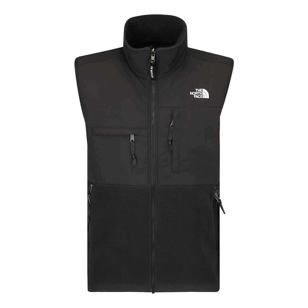 The North Face Geborduurd Logo Ritsvest Black Heren