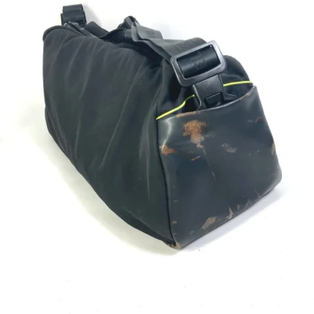 Chanel Vintage Pre-owned Canvas chanel-bags Black Dames