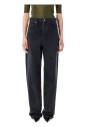 zwarte-carrot-fit-jeans-bermuda