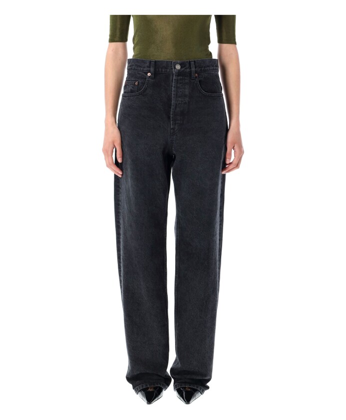 zwarte-carrot-fit-jeans-bermuda