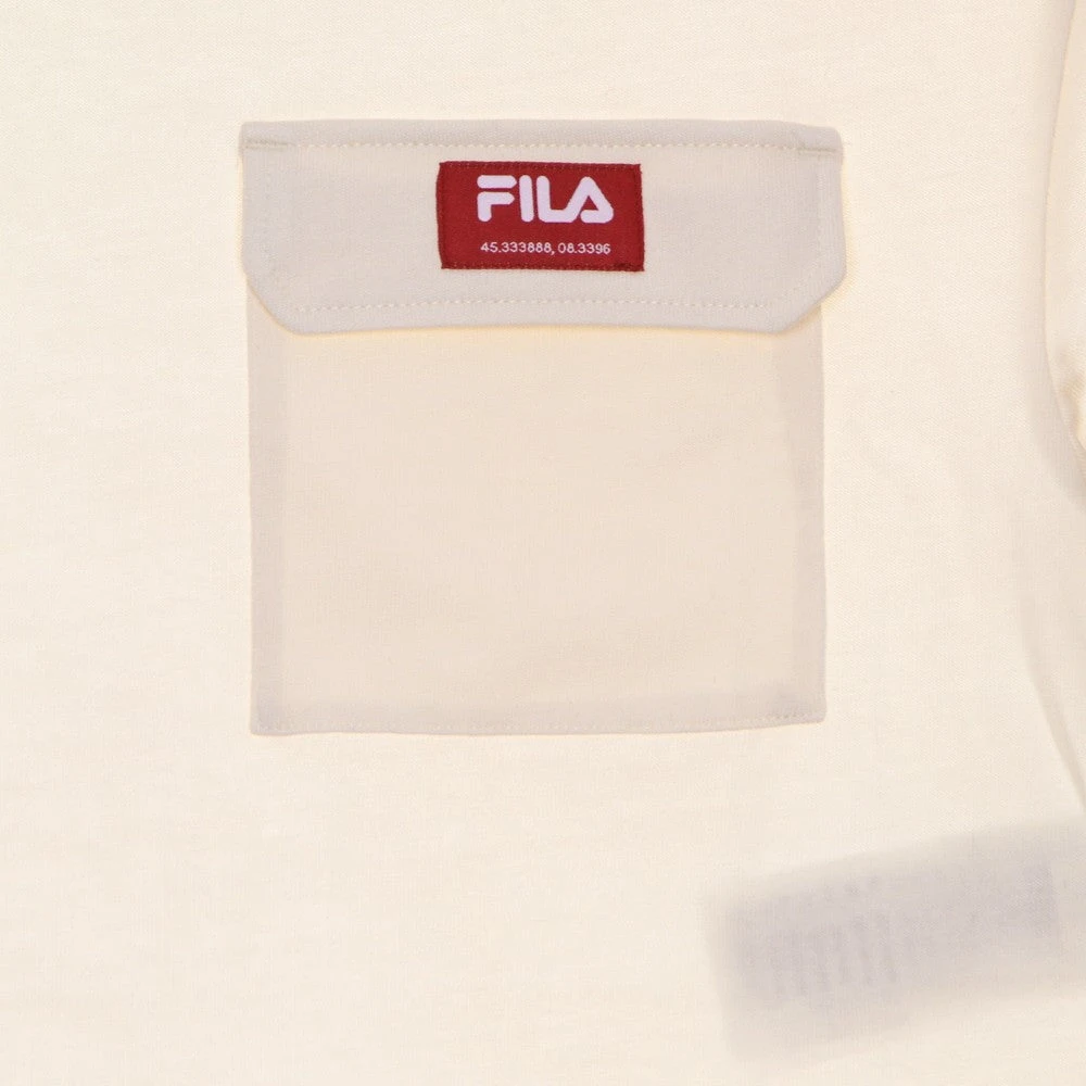 Fila Sweet Corn Cropped Tee Dames T-shirt Beige Dames