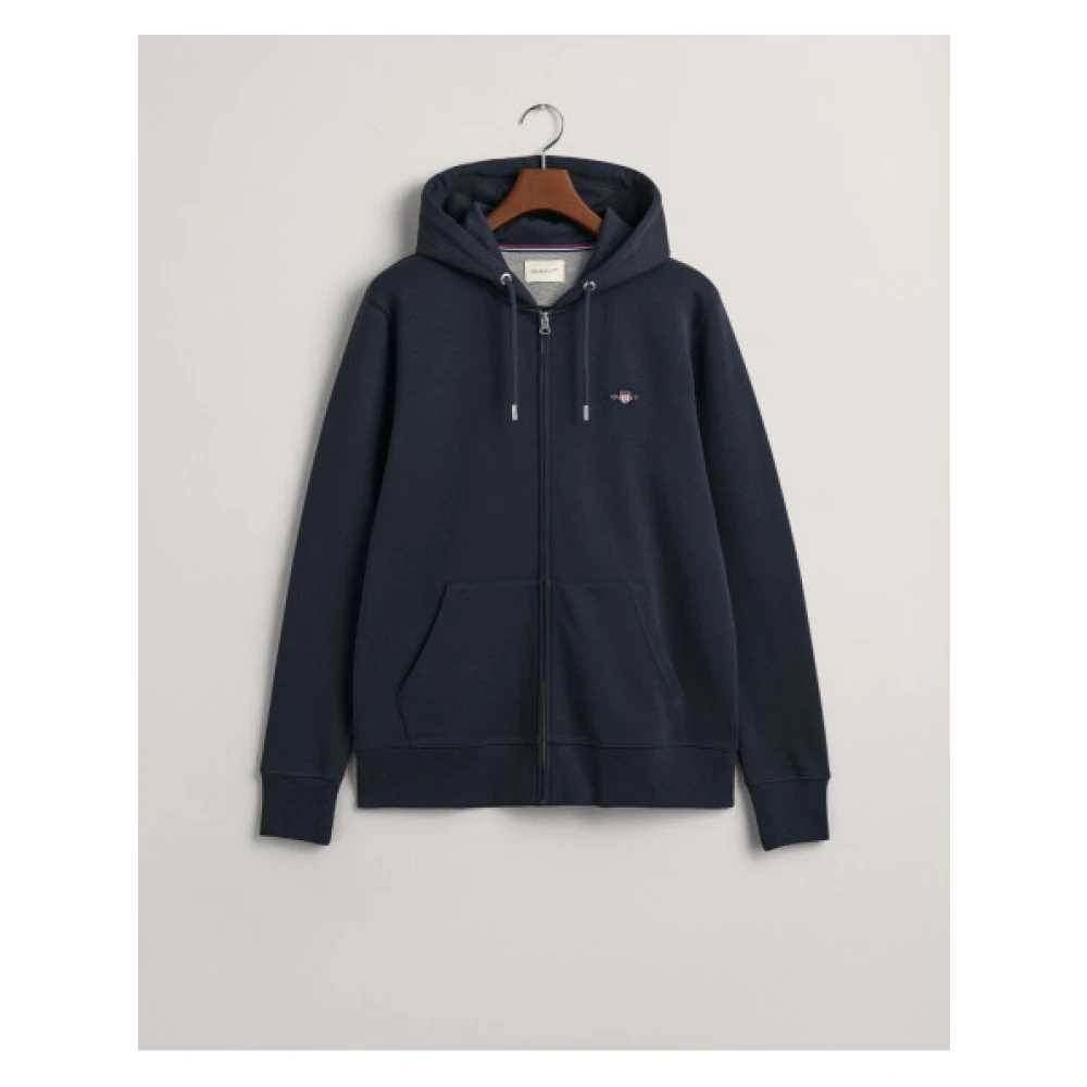 Gant Zip-throughs Blue Heren