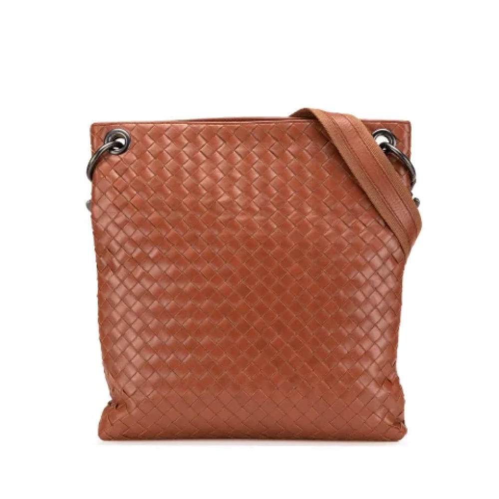 Pre-owned Leder crossbody-taschen - Bottega Veneta Vintage - Modalova