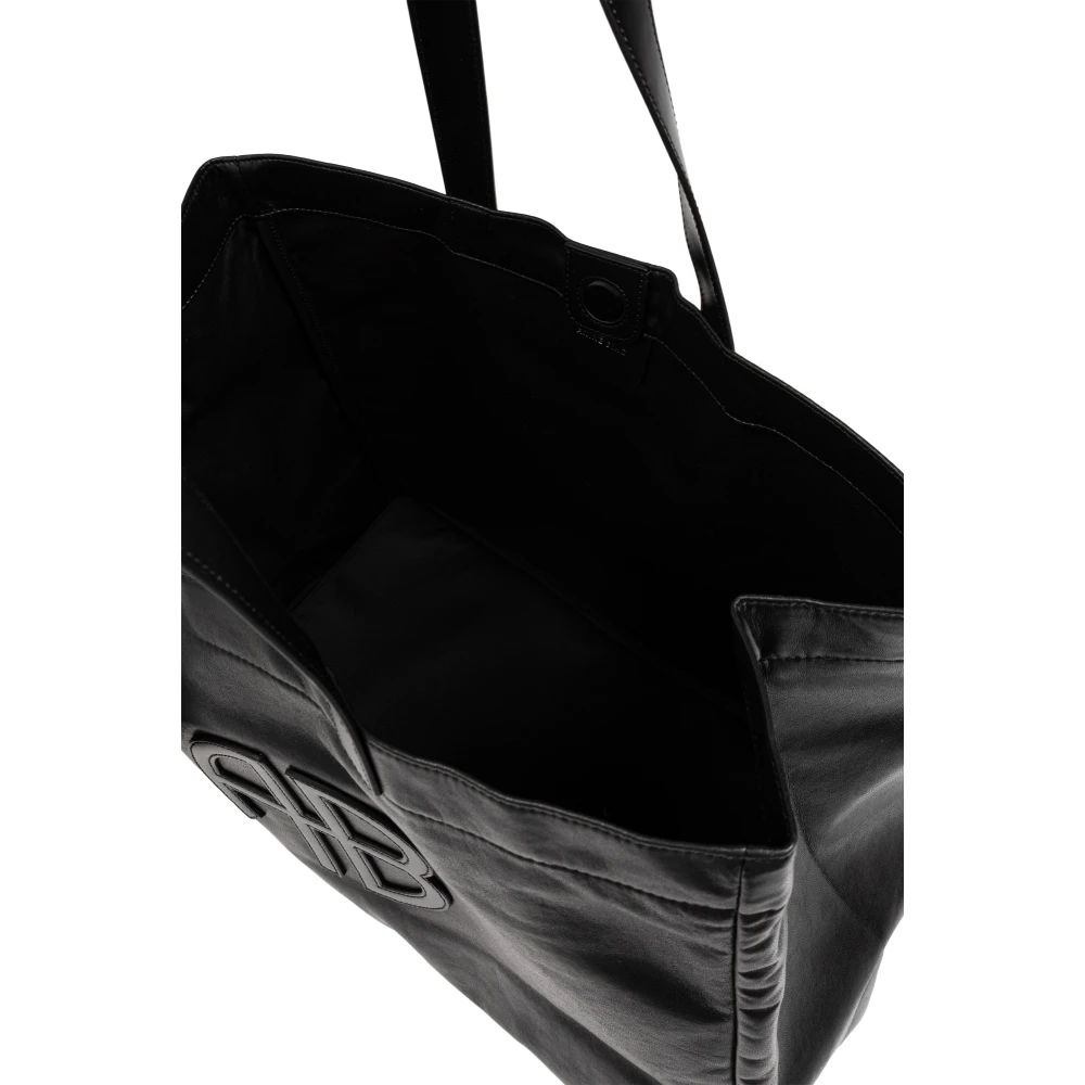Anine Bing Shopper tas Black Dames
