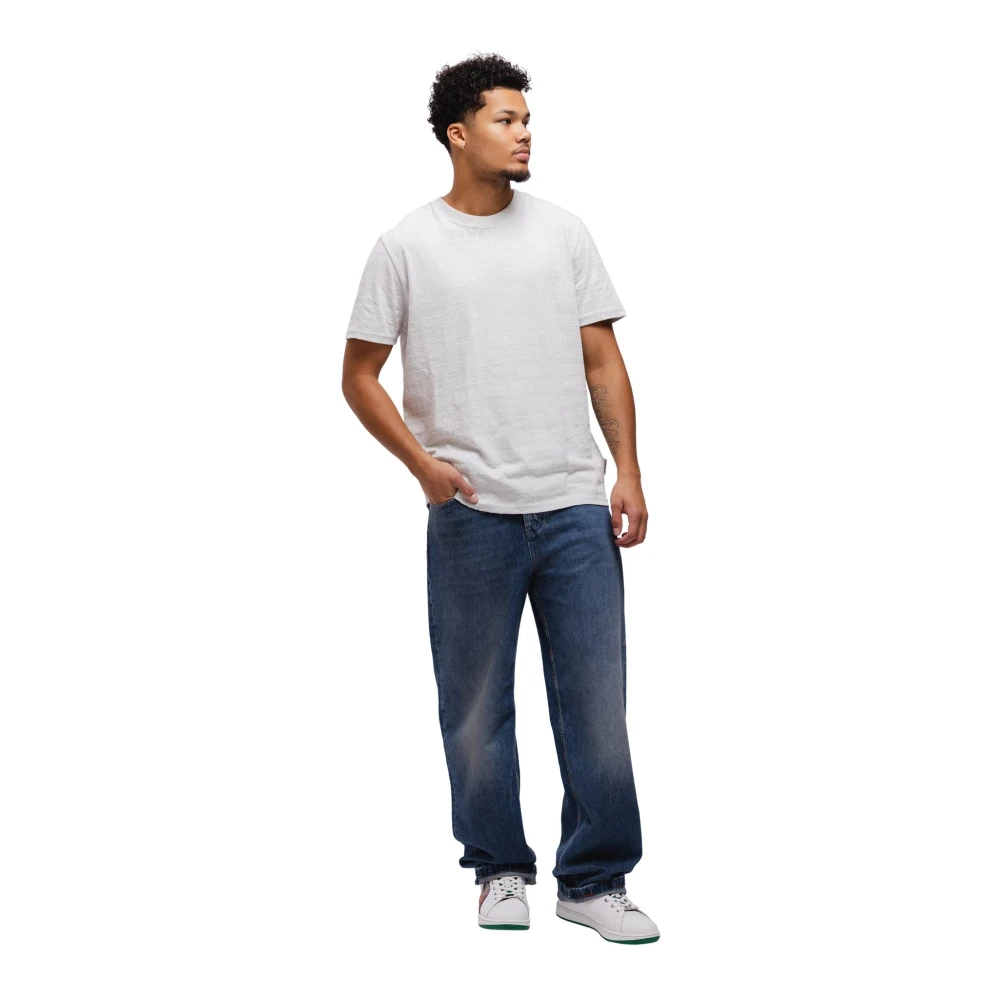 carlo colucci Premium Baggy Fit Jeans Bronx Blue Heren