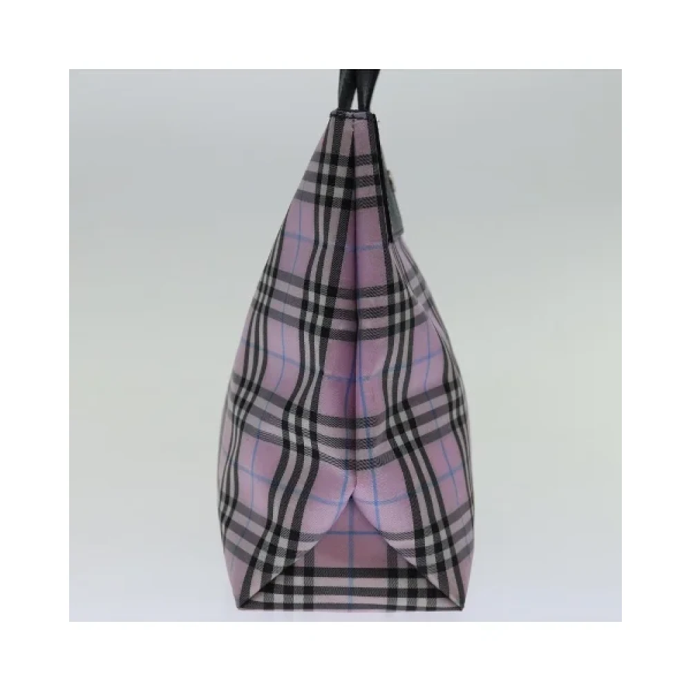 Burberry Vintage Pre-owned Nylon handbags Pink Dames