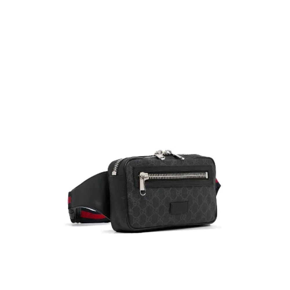 Gucci Vintage Pre-owned Cotton gucci-bags Black Heren