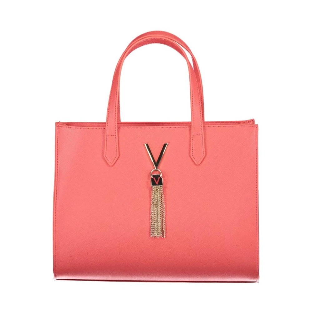 Valentino , Handbags, Female, Pink, One Size, Tote Handbag Tassel Detail