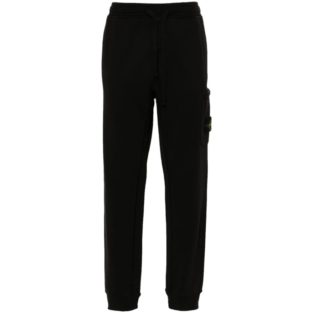Stone Island Casual Broek Black Heren
