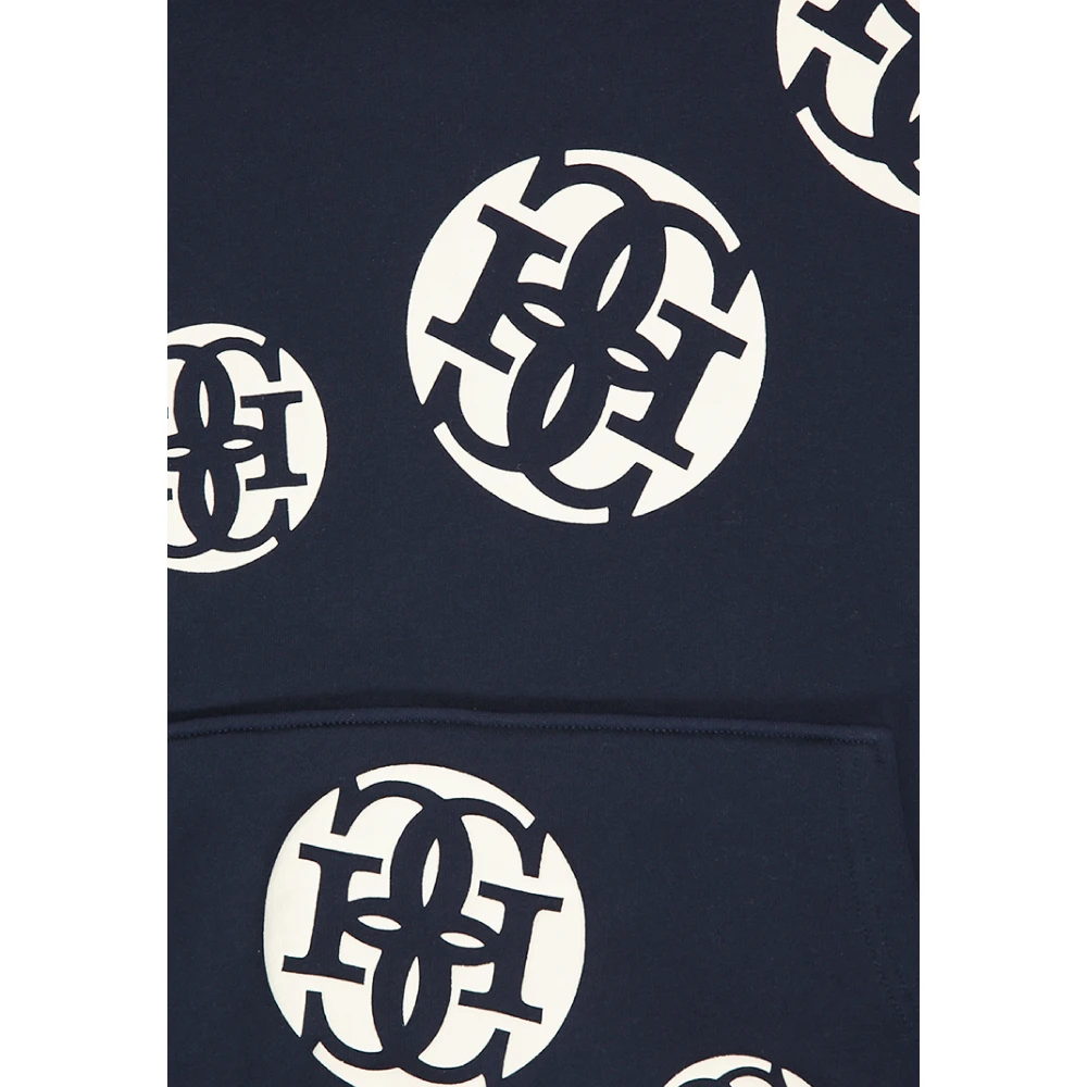 In Gold We Trust Hoodies Blue Heren