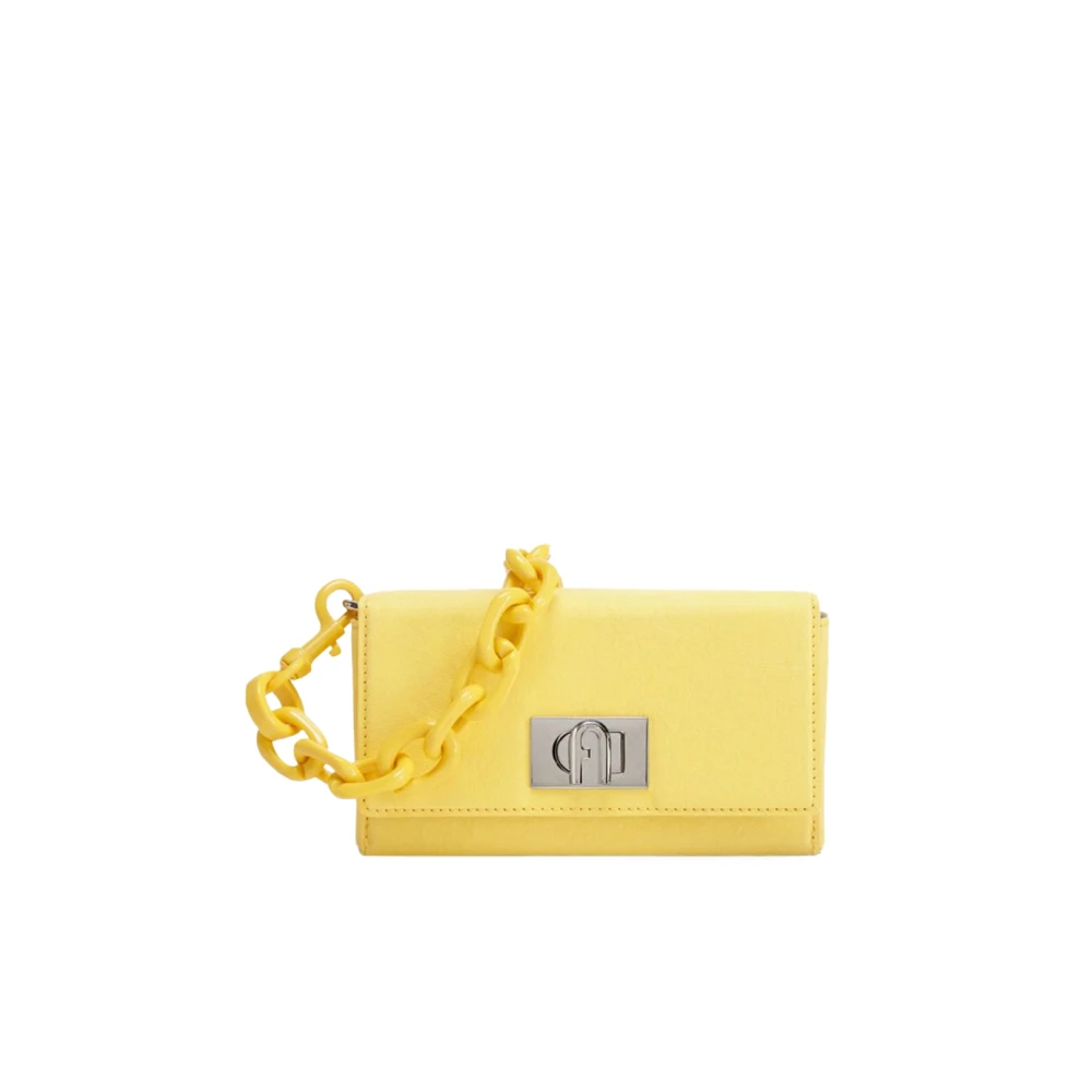 Furla Vrouw Geel Tassen Dames, One Size, Bloombag Mini Schoudertas