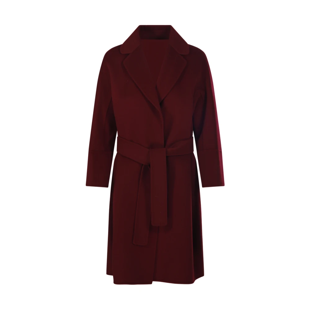 Max Mara Brown Belted Coats, Female, 2XS, Arona Coat