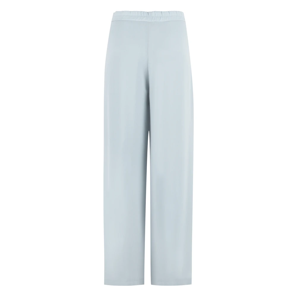 Clips Wijde broek met elastische taille Blue Dames