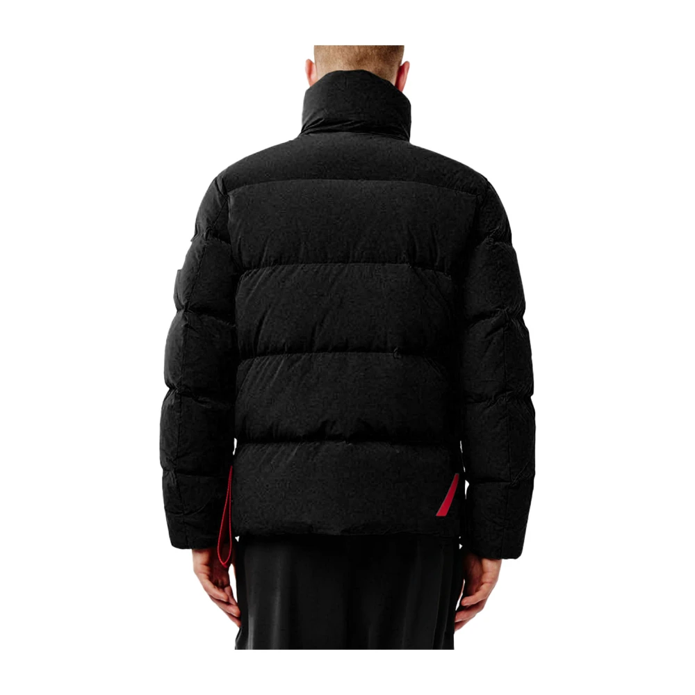 Afterlabel Korte Nylon Pufferjas Black Heren