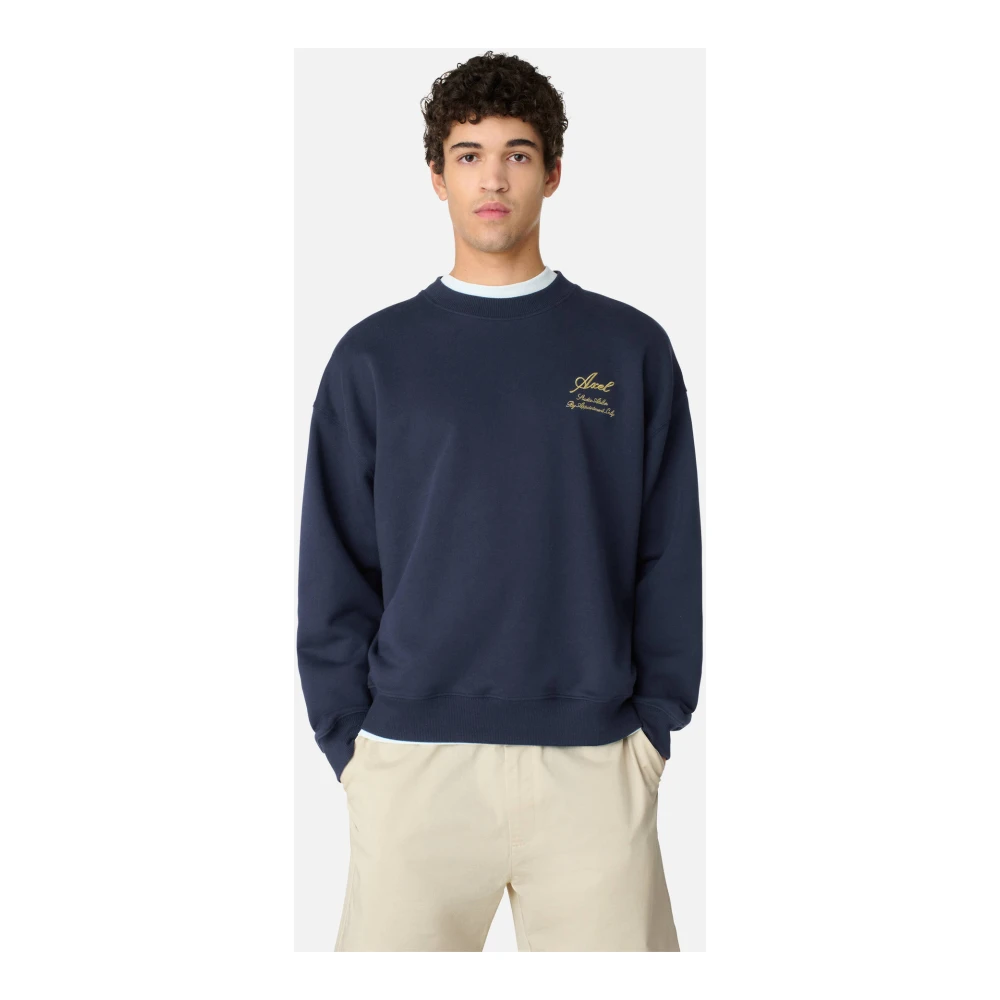 Axel Arigato Atelier Sweatshirt Blue Heren