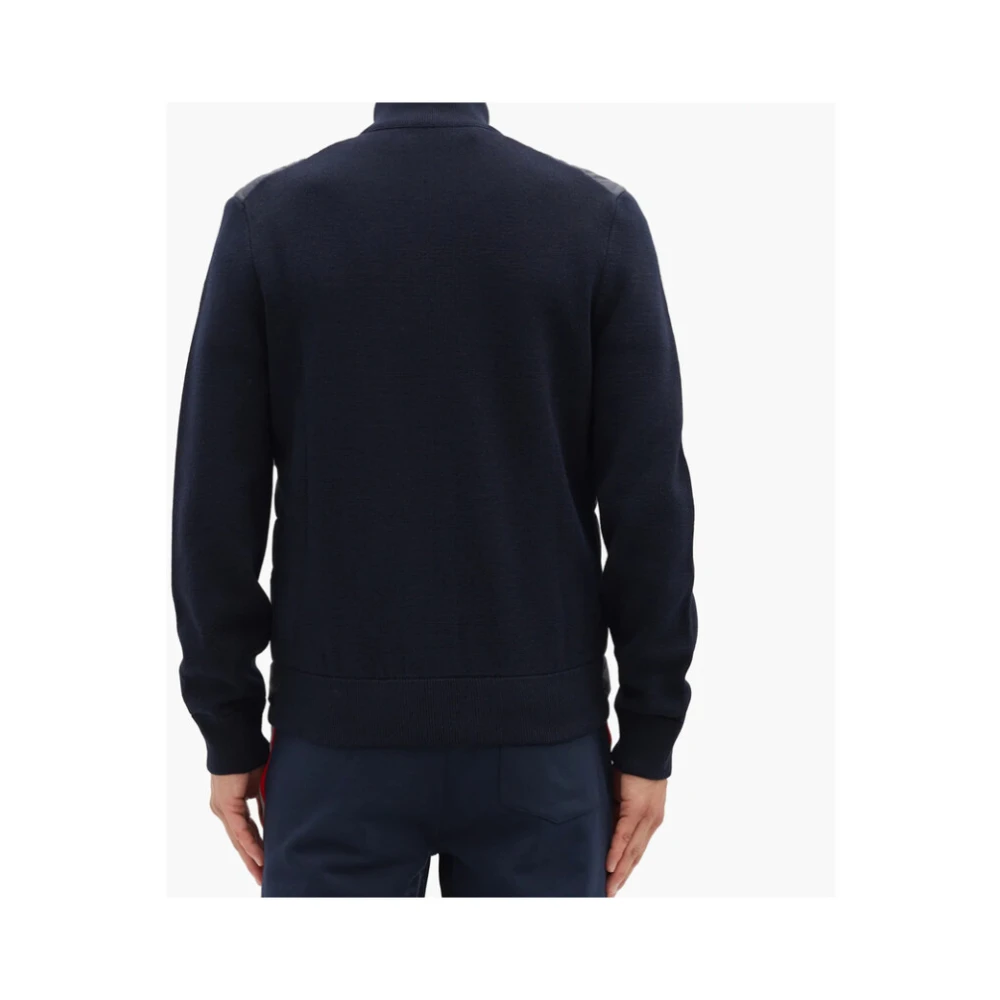 Moncler Gevoerde Vest Blue Heren