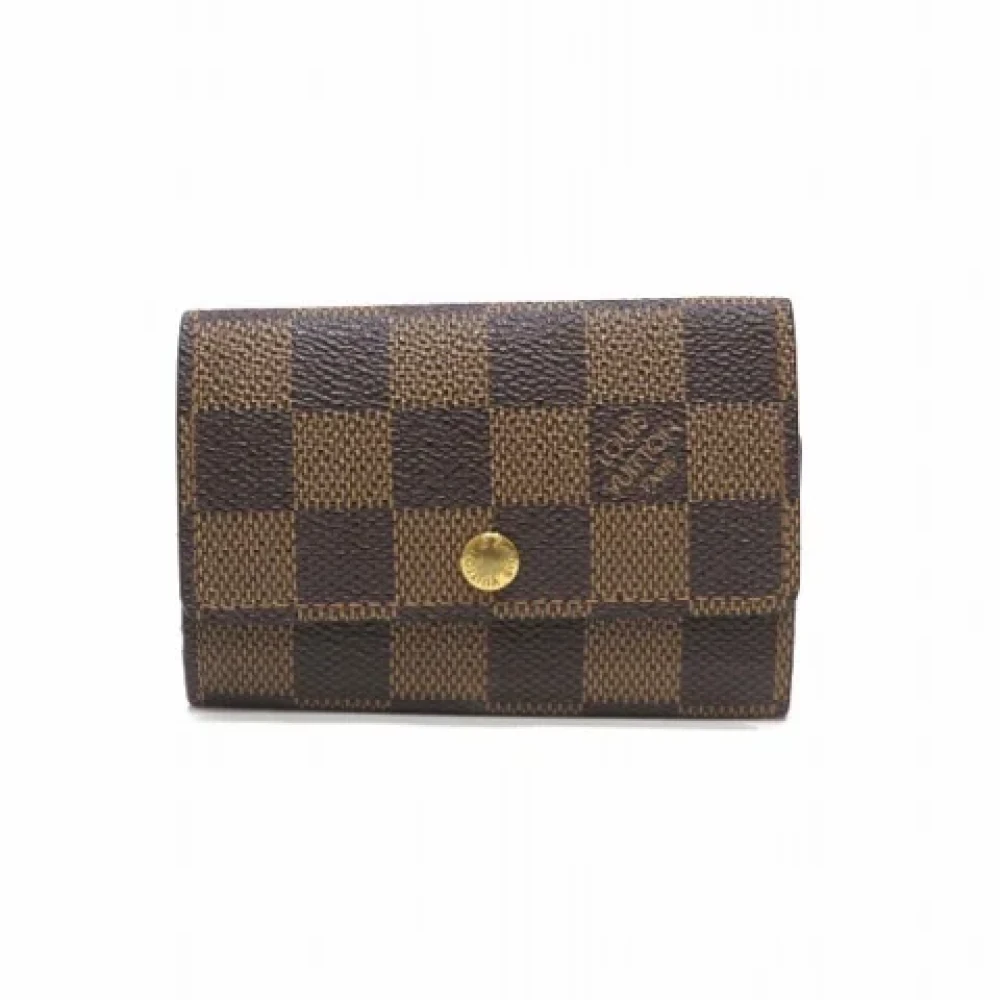 Louis Vuitton Vintage Pre-owned Canvas key-holders Brown Dames