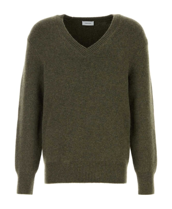 pull-en-cachemire-vert-fonce