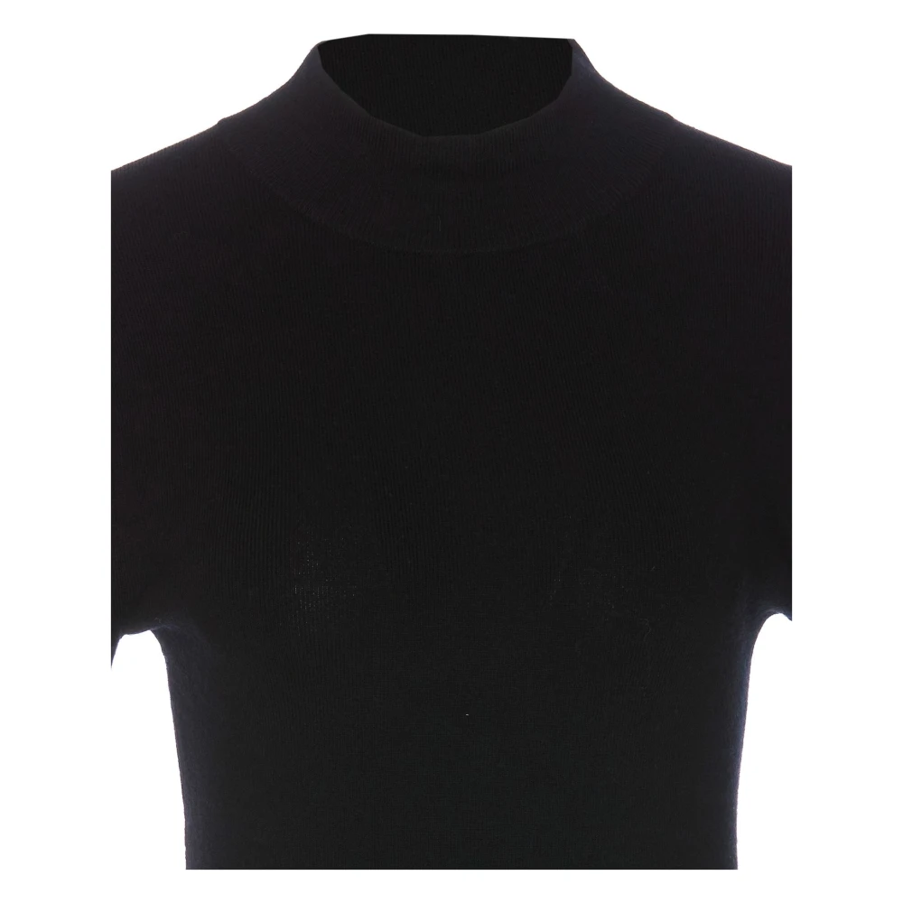 Michael Kors Mock Neck Jurk Black Dames
