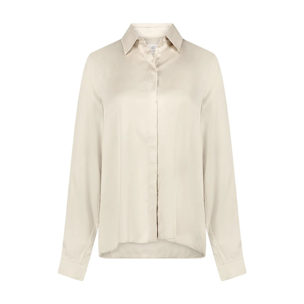 Jane Lushka Blouse Beige Dames
