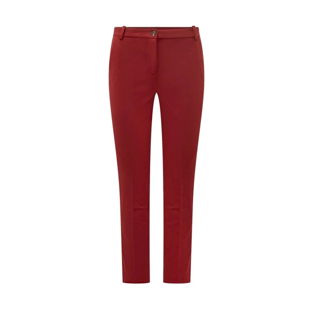 Pinko Donna Rosso Pantaloni, S, New, - Immagine 3