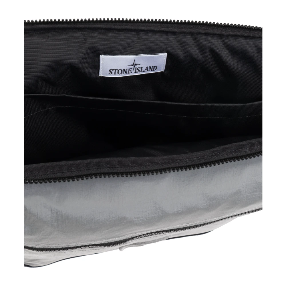 Stone Island Handtas Gray Heren