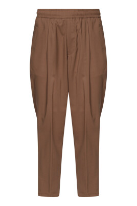 brown-wool-trousers-with-elastic-waist