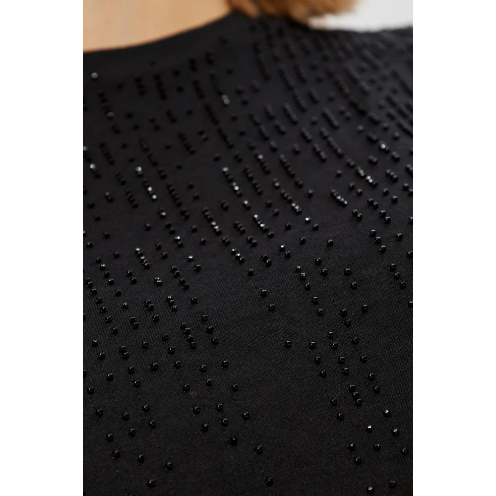 Golden Goose Top met kralen Black Dames