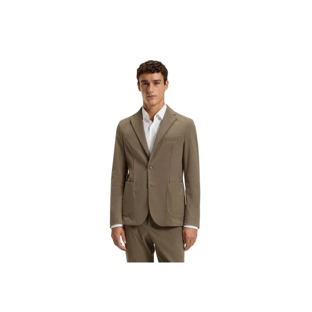 Hugo Brown Blazer - Male - Blazers - M - Jackets