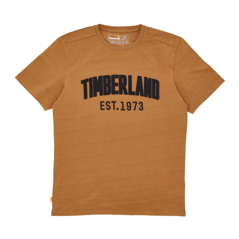 Timberland Moderne Was Tee Tarwe Boot T-Shirt Brown Heren