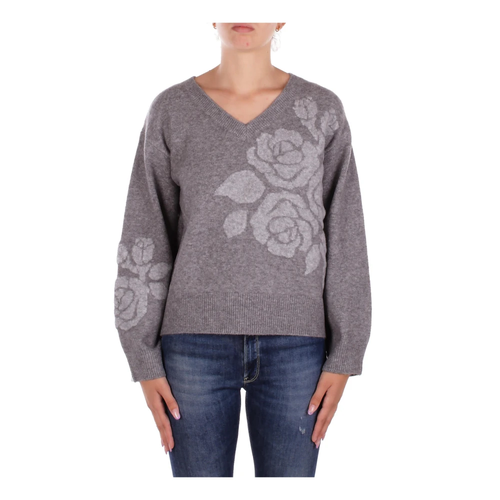 Blugirl Damen Grau Strickwaren, Mgröße: