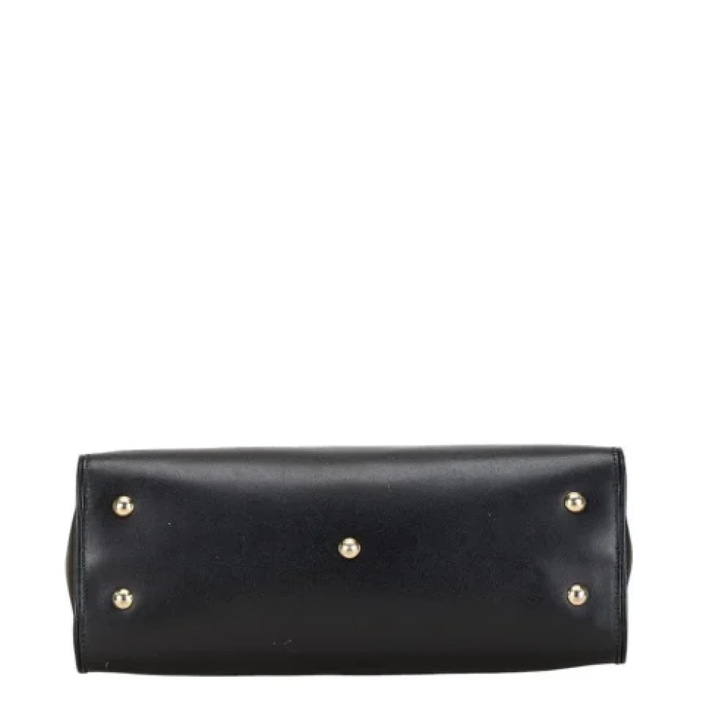 Salvatore Ferragamo Pre-owned Leather handbags Black Dames