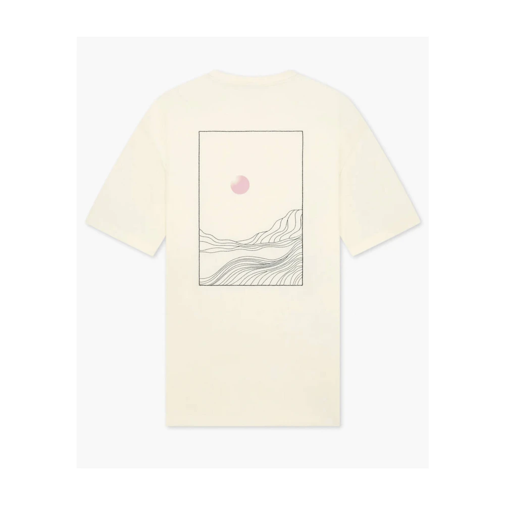 LAW OF THE SEA Nightfall T-shirt korte mouw Beige Heren
