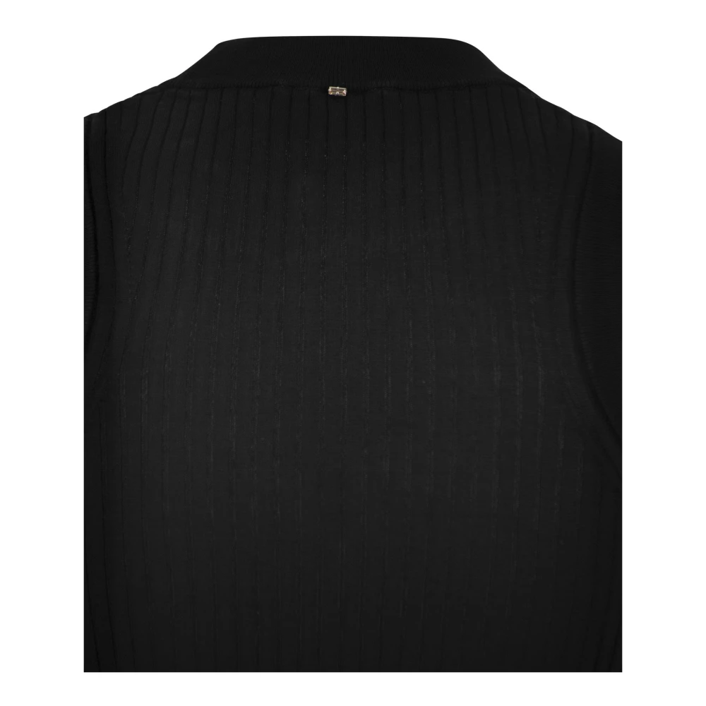SPORTMAX Sleeveless Tops Black Dames