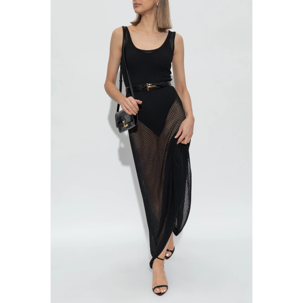 Tom Ford Kanten jurk Black Dames