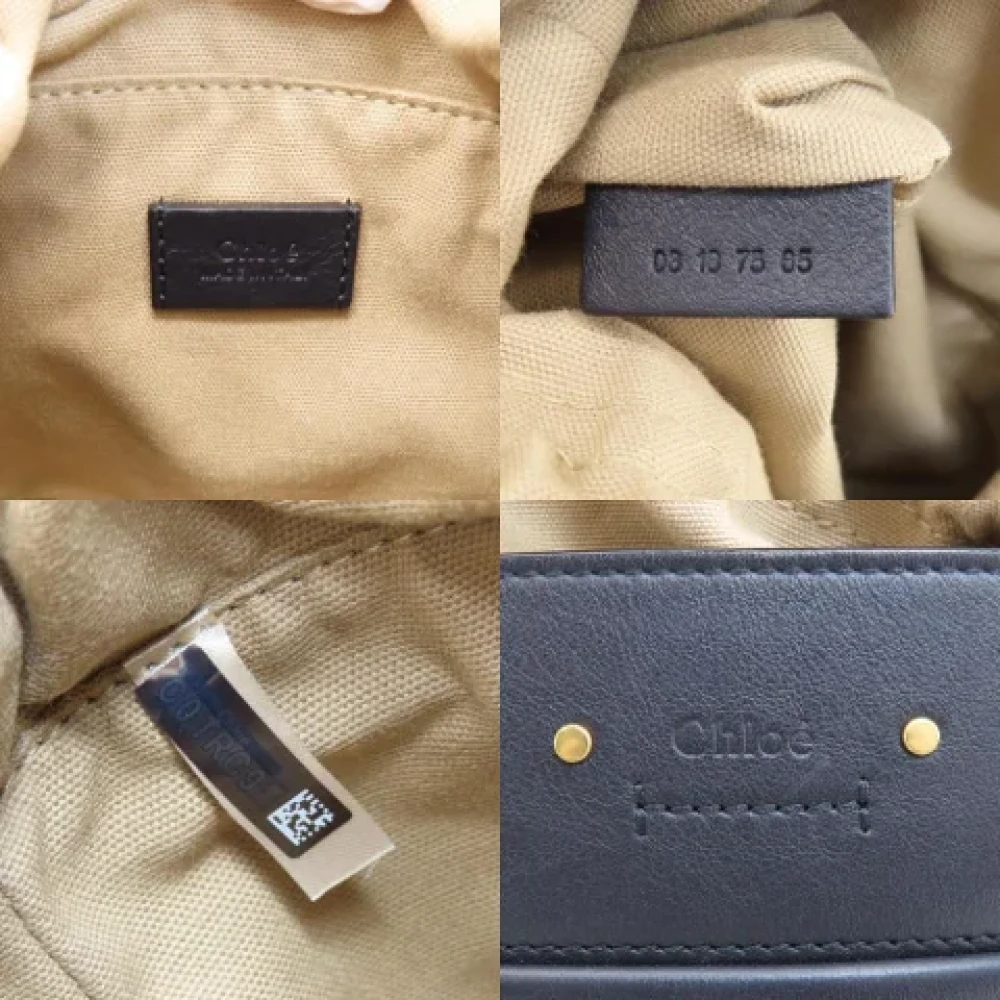 Chloé Pre-owned Leather handbags Black Dames