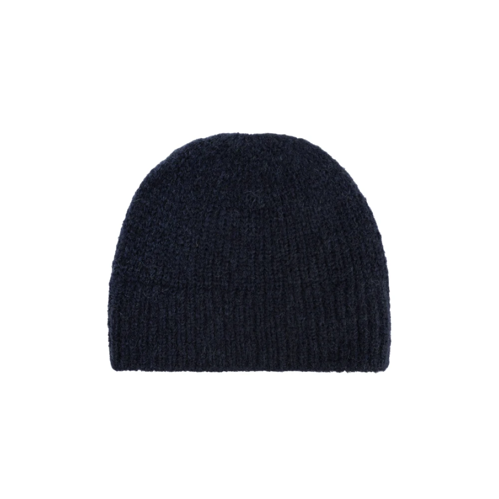 Dries Van Noten Blauwe Hoeden Mos Stijl Blue Heren
