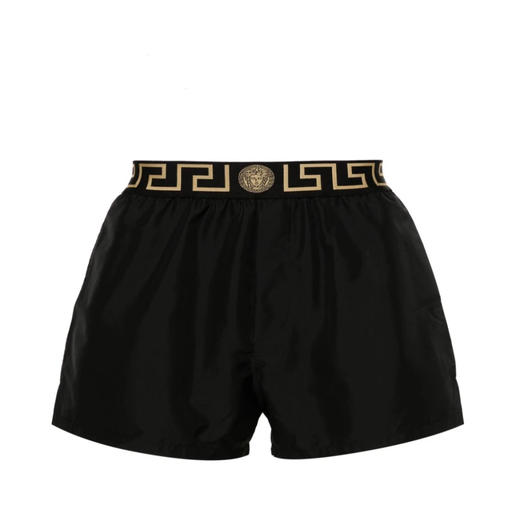 Versace Luxe ondergoed met kenmerkende details Black Heren