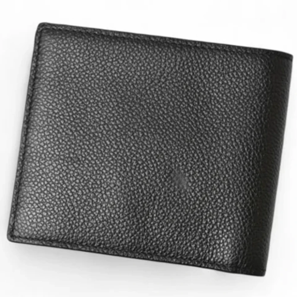 Prada Vintage Pre-owned Leather wallets Black Heren