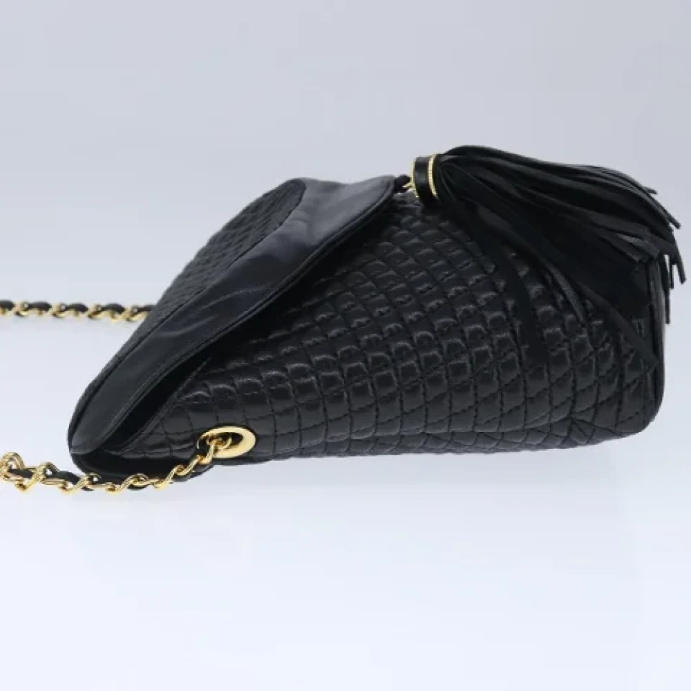 Bally Pre-owned Leather shoulder-bags Black Dames