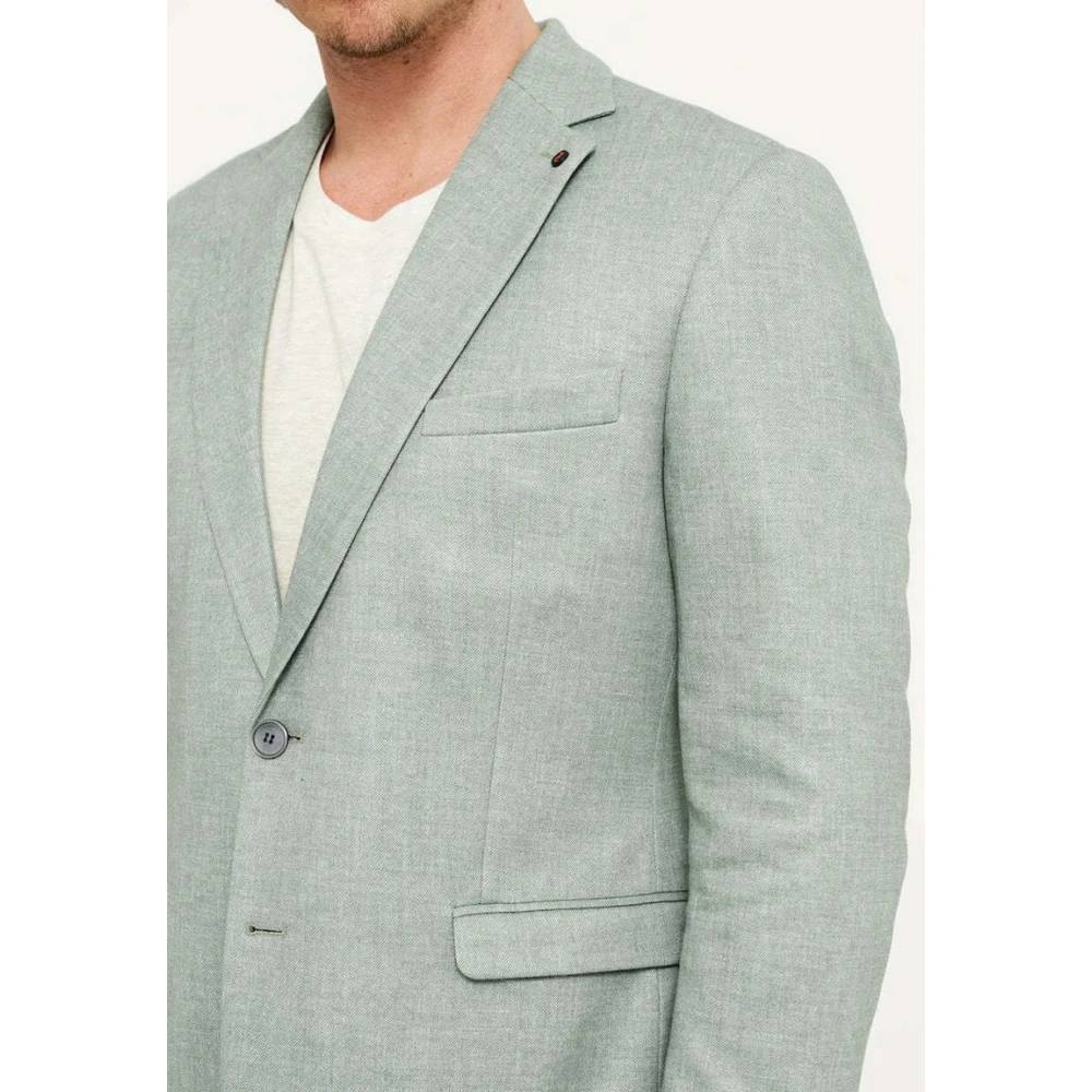 Zuitable Stijlvolle Heren Blazer Green Heren